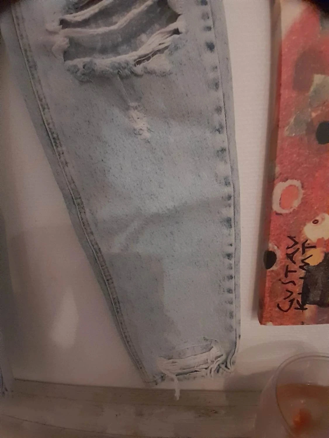 Jeans, estilo rasgado, tamanho 38, Marca Pull & Bear – photo 5